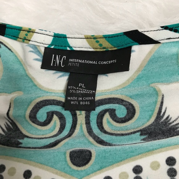 INC International Concepts shift dress SZ PL - Picture 7 of 8